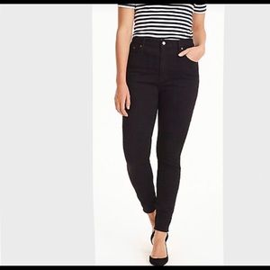 J. Crew Curvy Toothpick Jean